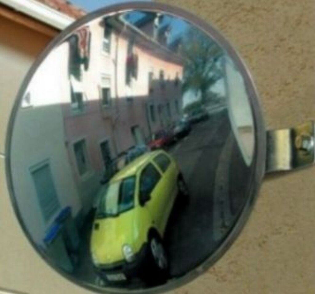 Spiegel für Garagenausfahrten 300 mm unzerbrechlich Vialux 103 ESP